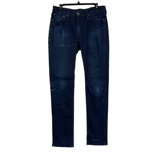 Levi's‎ 511 Slim Fit Jeans Dark Wash Stretch Blue Denim Modern W32 L34 32x34